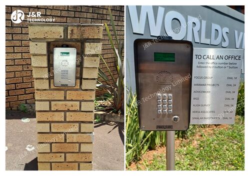 最新の企業ブログについて スマート＆セキュア：モダンオフィスビル向けLCD＆キーパッド搭載、JR305-SC-4G強化型非常用インターホン