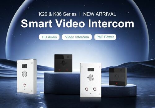最新の企業ブログについて 新製品の発売 | K20およびK86 IPビデオインターコム端末が正式にリリース