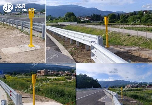 最新の企業ブログについて ボスニアの高速道路沿いに設置されたJR101-FK