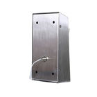 Bank GSM Wall Mounted Telephones With Durable Brushed Stainless Steel Body