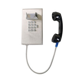 良い価格 銀行 GSM 壁掛け電話、耐久性のあるつや消しステンレス鋼ボディ オンライン