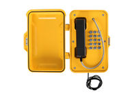 Public Industrial Analog Telephone Aluminum Alloy Material Free Dial 2 Years Warranty