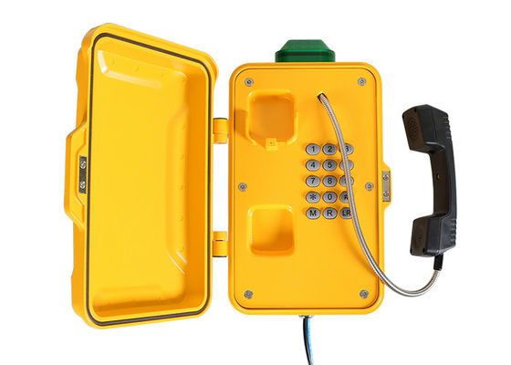 良い価格 非常用屋外工業用耐候性電話 壁/柱取り付け 地下用 オンライン