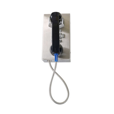 Stainless Steel Emergency Jail Telephone Weatherproof SIP2.0 For Bank