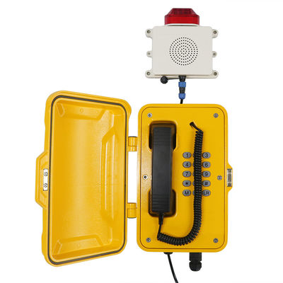 良い価格 IP67 防水 VoIP 電話 フラッシュランプ放送 オンライン