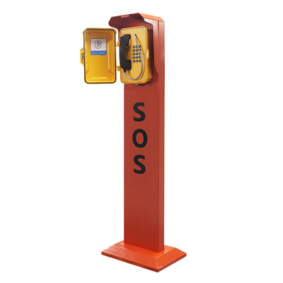 良い価格 支柱サポート耐候性緊急電話アルミニウム合金FCC IP65 オンライン