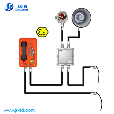 良い価格 ホットライン ATEX 放送電話 IP67 アナログ EX ホーンフラッシャー オンライン