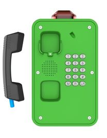 良い価格 緑の産業用防天電話 トンネル/海洋防水インターコン オンライン