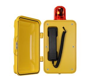 破壊者の抵抗力がある防水緊急の電話/耐候性がある電話ボックス