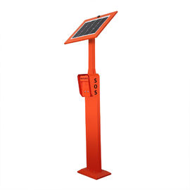 良い価格 ハイウェーの路傍の太陽電池パネルが付いている太陽動力を与えられた緊急の電話箱IP67 オンライン