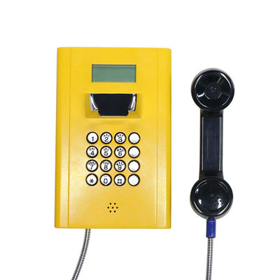 銀行病院のためのSIP GSM 1.5Wの破壊者の抵抗力がある電話